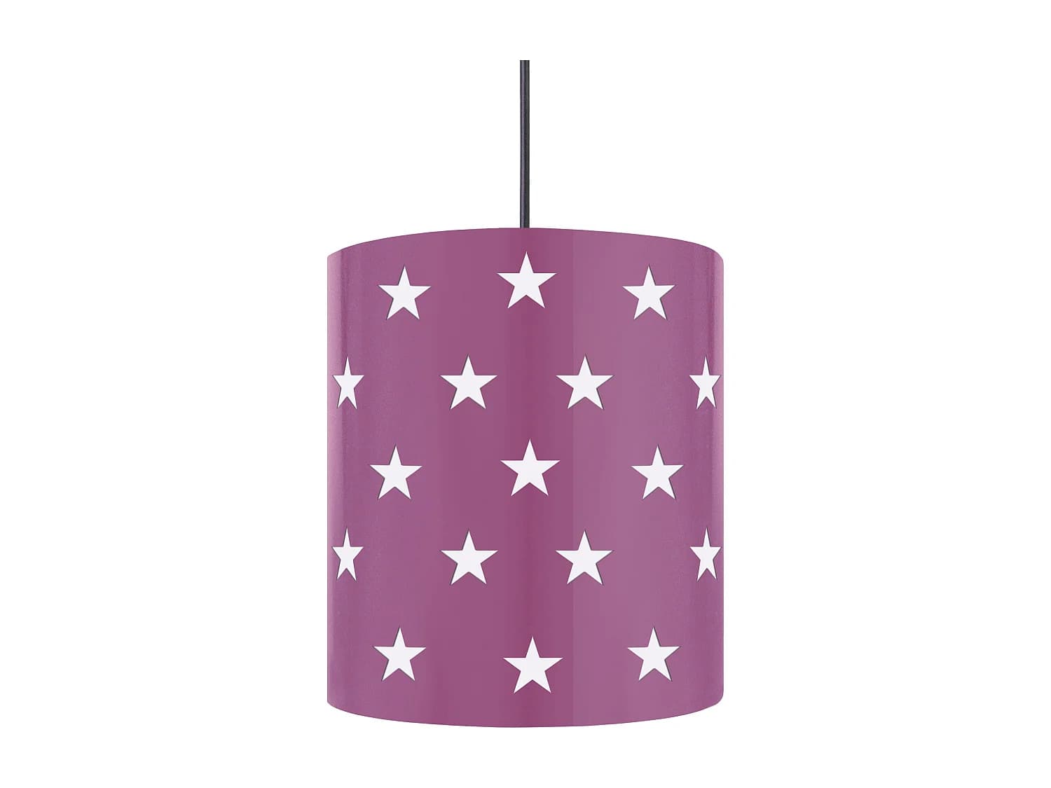 Suspension d'Enfant TOSEL ,métal,Violet ,H85x D20xP20 cm