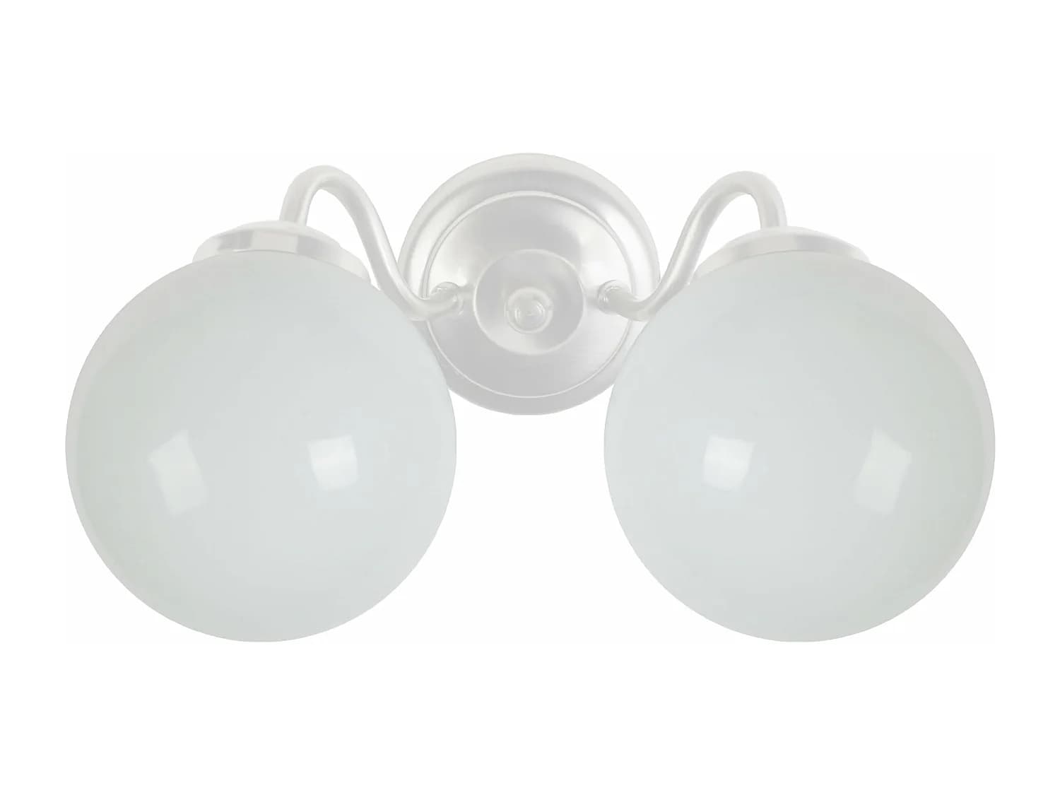 Applique 28cm. verre opale