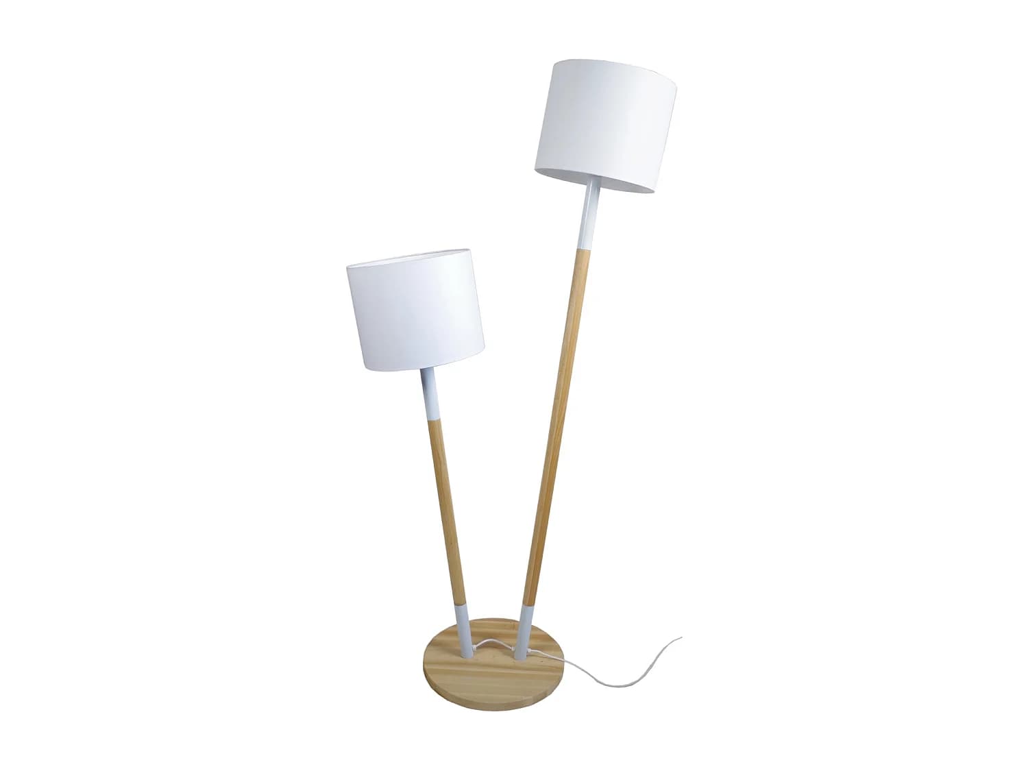 Lampadaire TOSEL ,métal,naturel,H 209xD 210x P 50cm