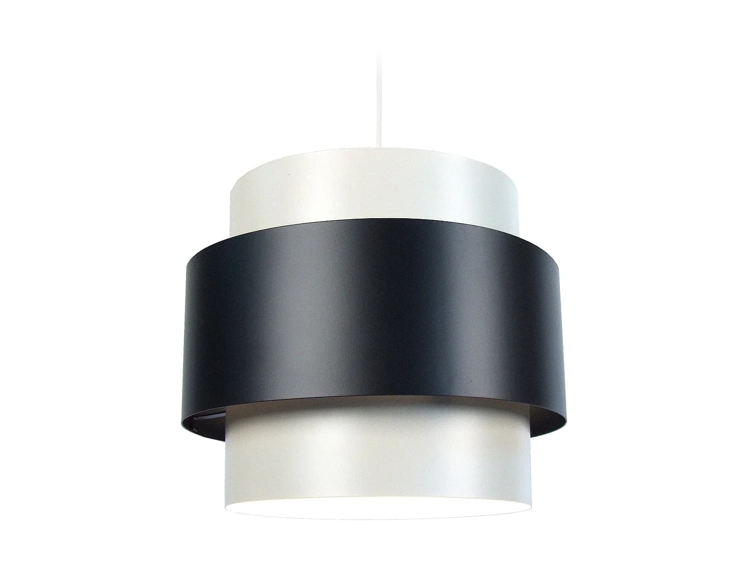 Suspension TOSEL ,métal, Noir ,H85xD30xP30cm