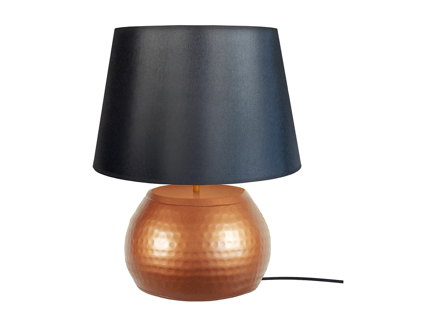 Lampe de Salon TOSEL ,métal,Cuivre ,H47xD40xP40cm