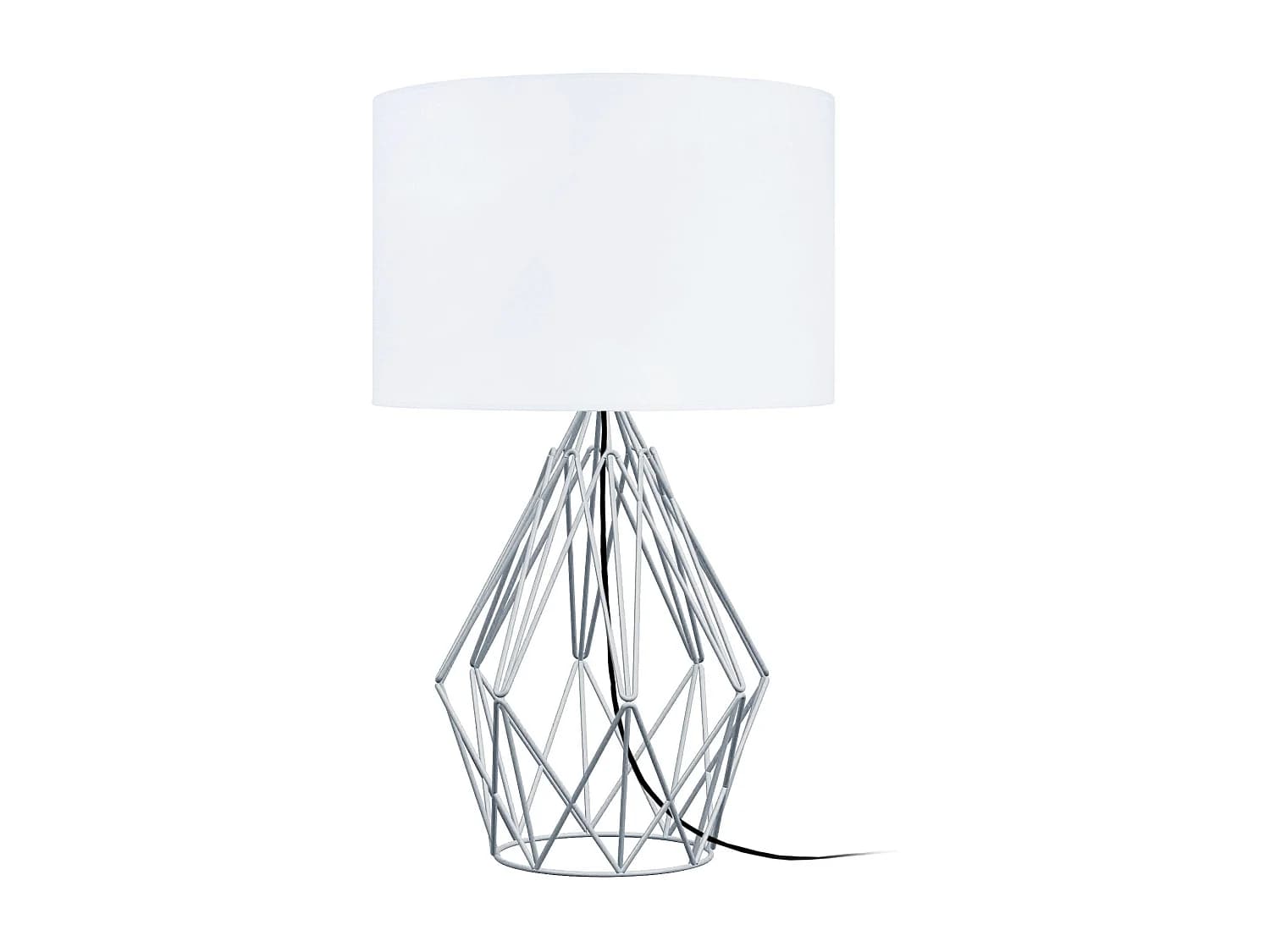 Lampe a Poser TOSEL ,métal,Aluminium,H41xD25xP25cm