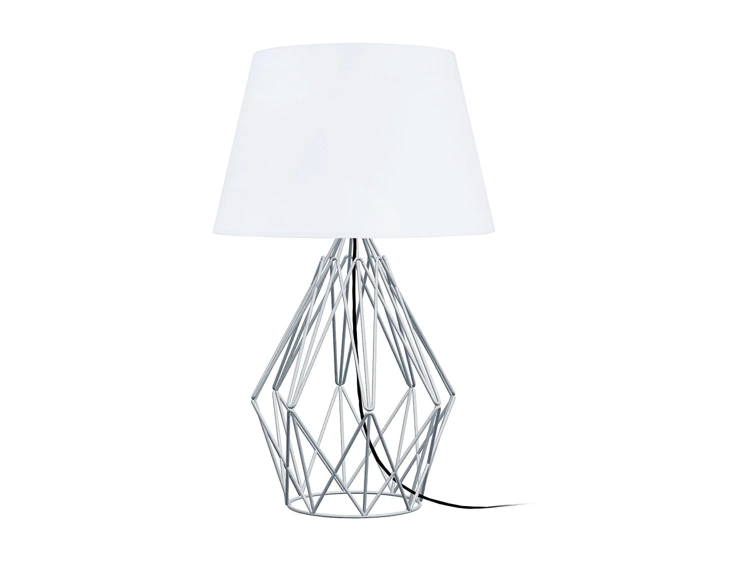 Lampe a Poser TOSEL ,métal,Aluminium,H40xD25xP25cm