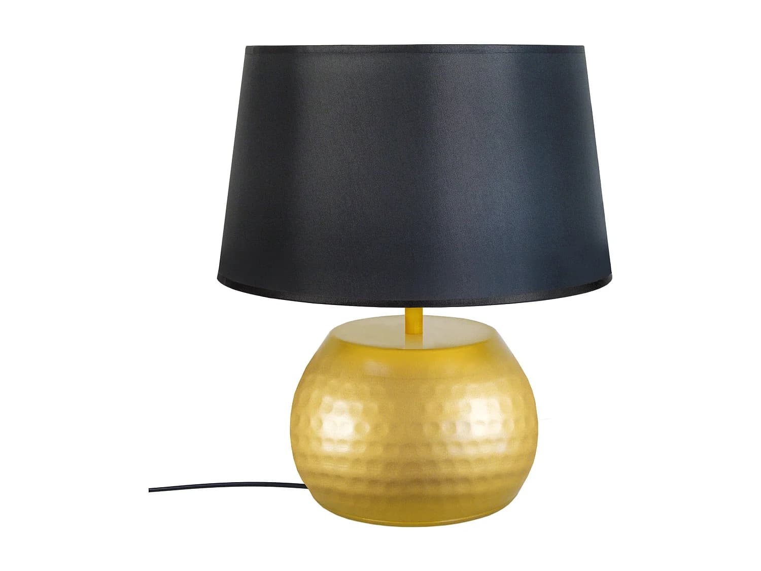 Lampe de Chevet TOSEL ,métal,Doré ,H37xD30xP30cm