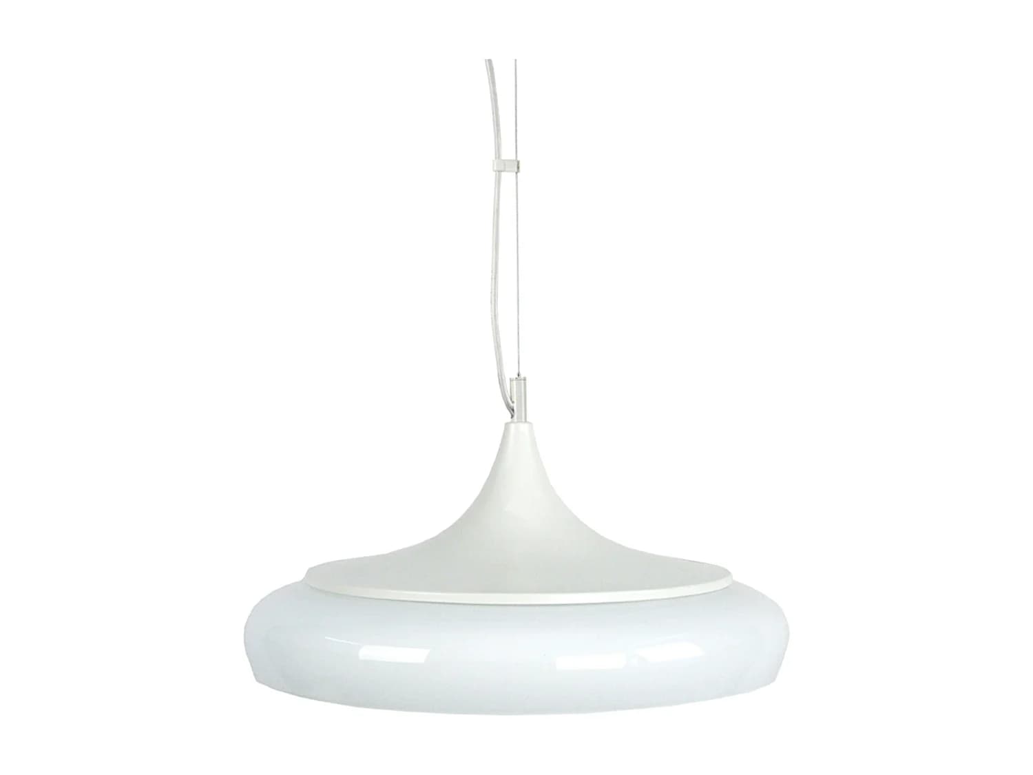 Suspension TOSEL ,métal,Blanc ,H90xD41xP41cm