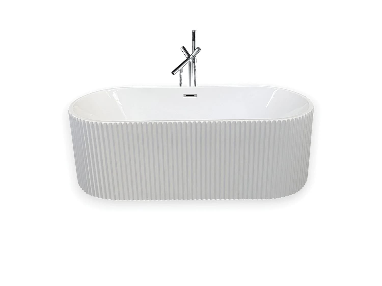 Baignoire ilôt 168 X 74 cm + Robinet Mitigeur – Hope