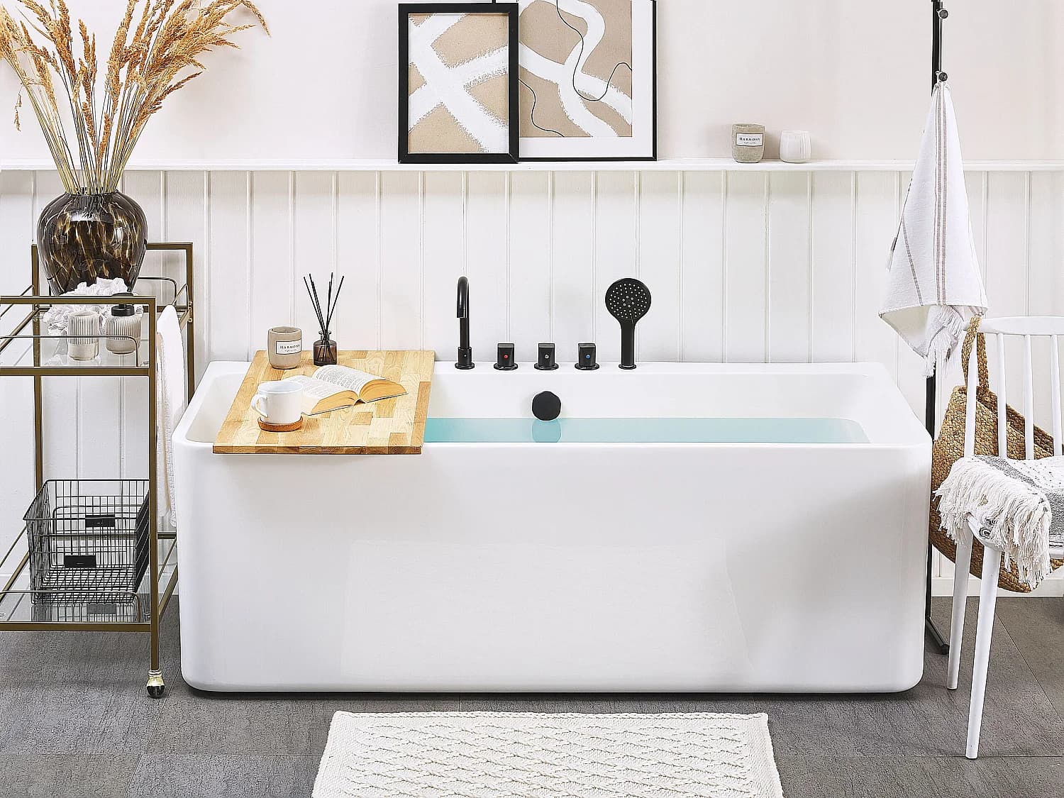 Baignoire QUATRE 170 x 75 cm Blanc