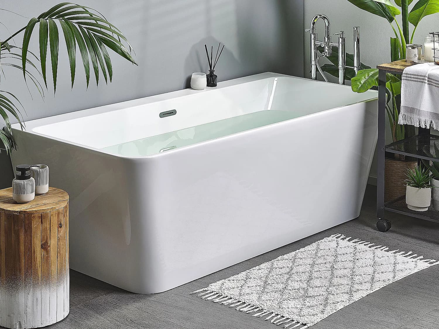 Baignoire HASSEL 170 x 80 cm Blanc