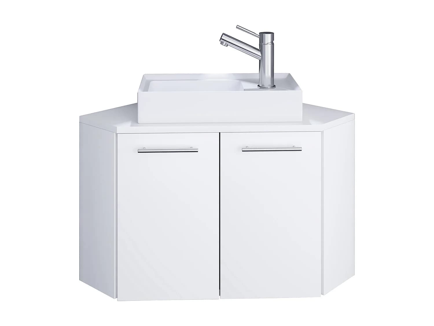 Lavabo d'angle en 2 parties Vilosa