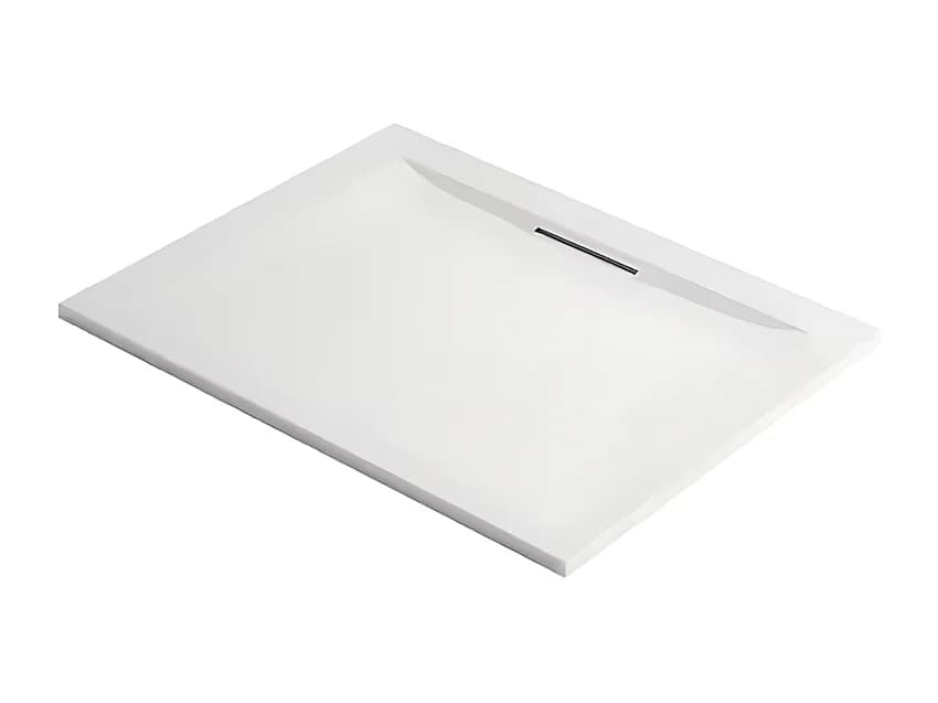 Receveur de douche antidérapant 140 x 90 JACOB DELAFON Flight Pure rectangle blanc