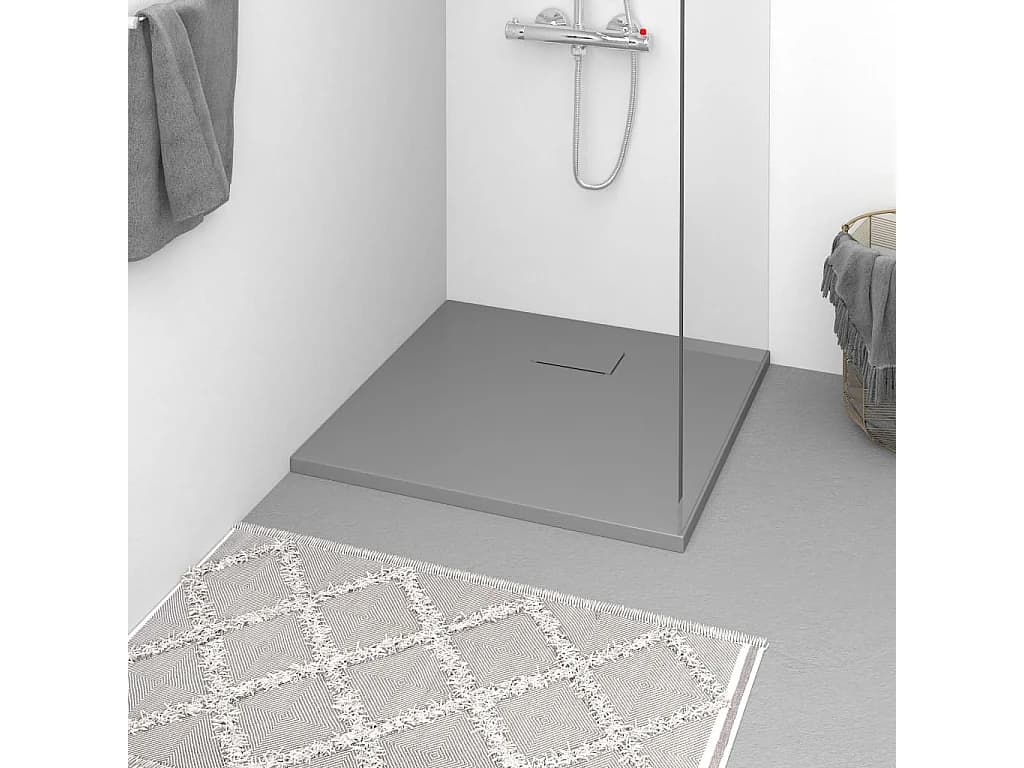 Receveur de douche SMC Gris 90x90 cm WVGQ3576