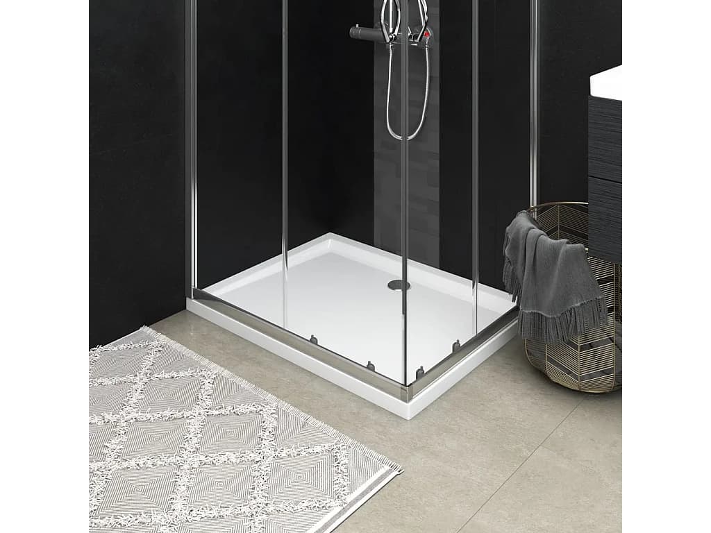 Receveur de douche rectangulaire ABS 70x90 cm WVGQ6347
