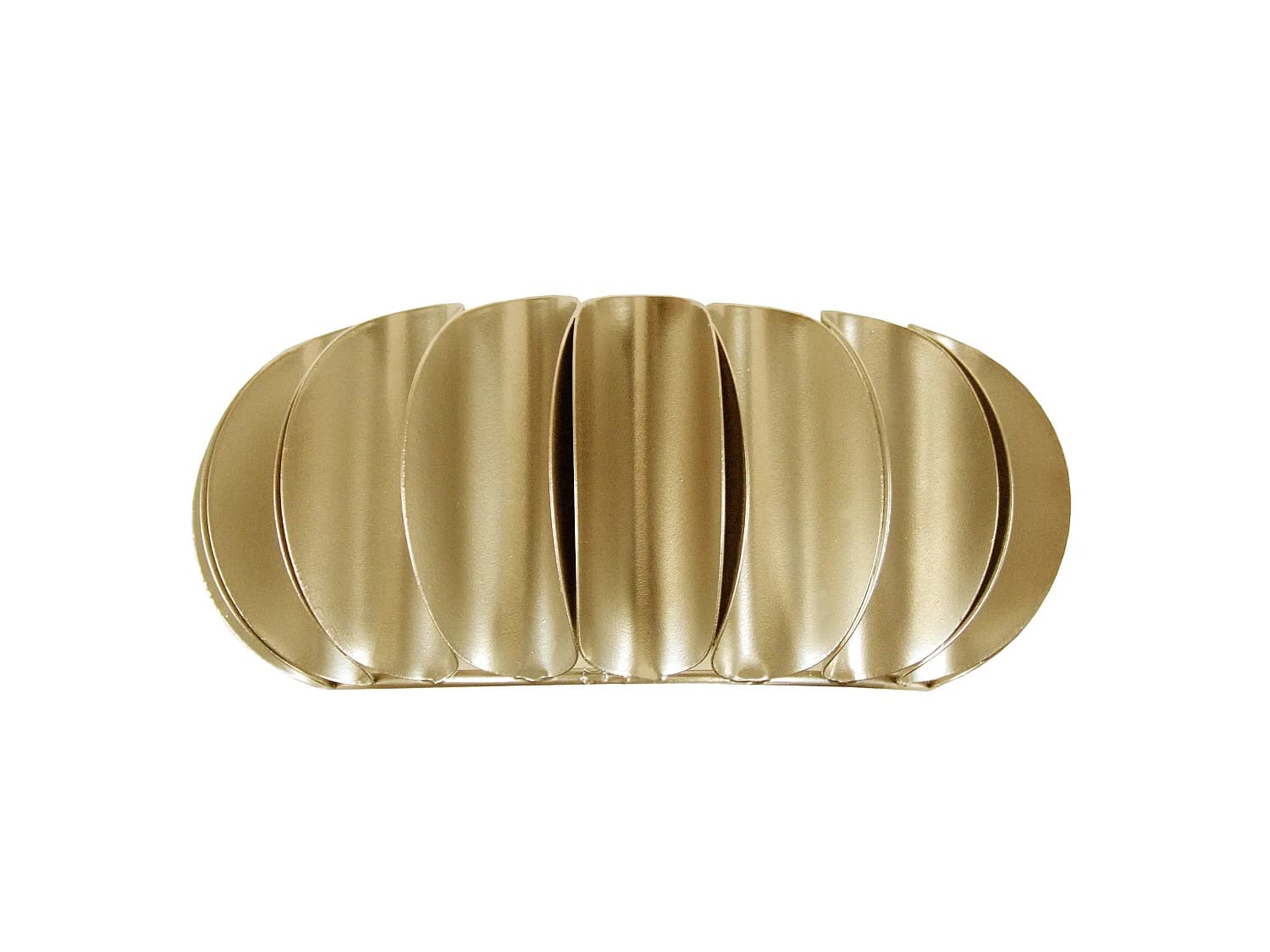 Applique métal, doré 12 cm.