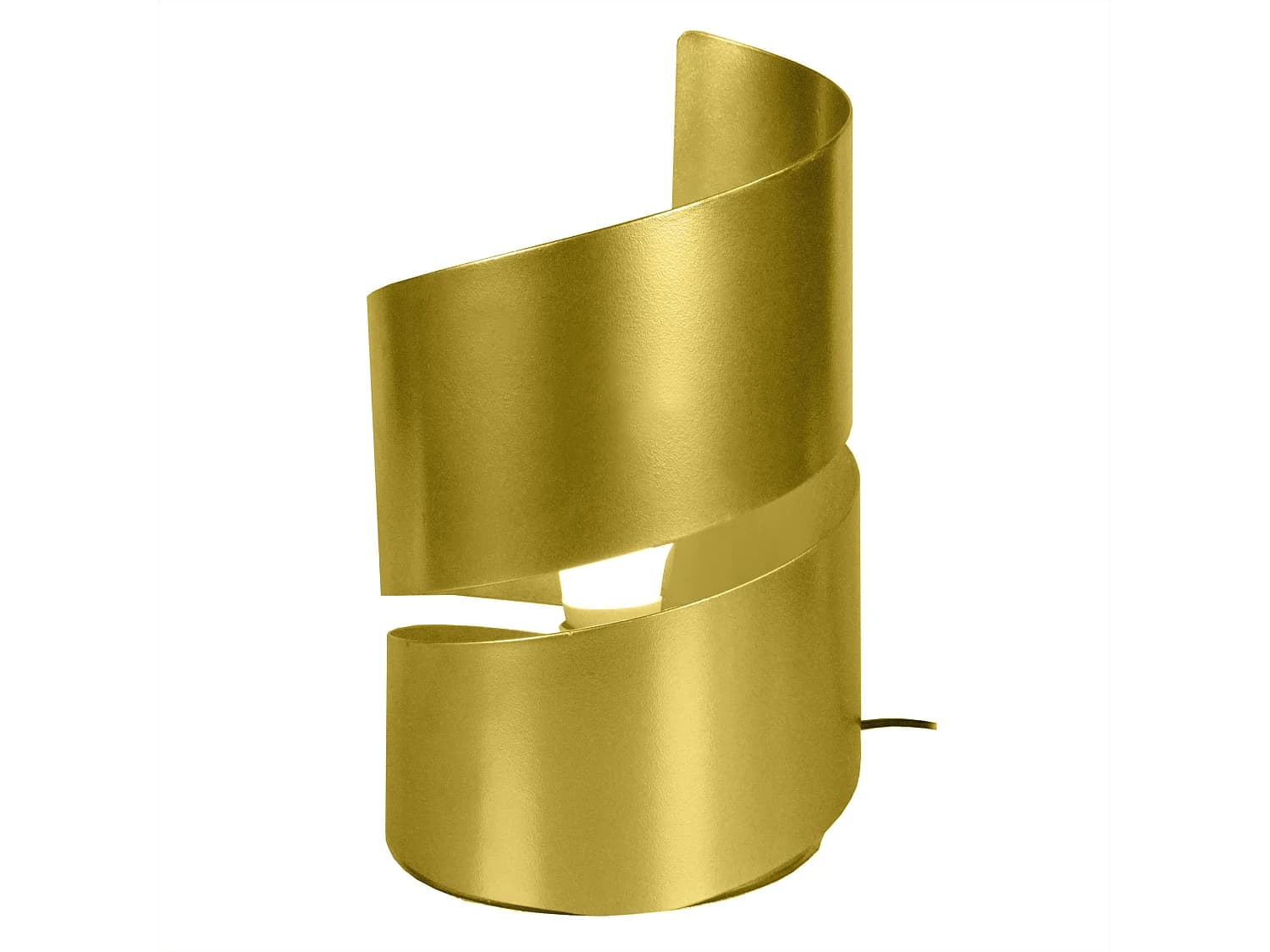 Lampe de Chevet TOSEL ,métal,Doré ,H22xD18xP18cm