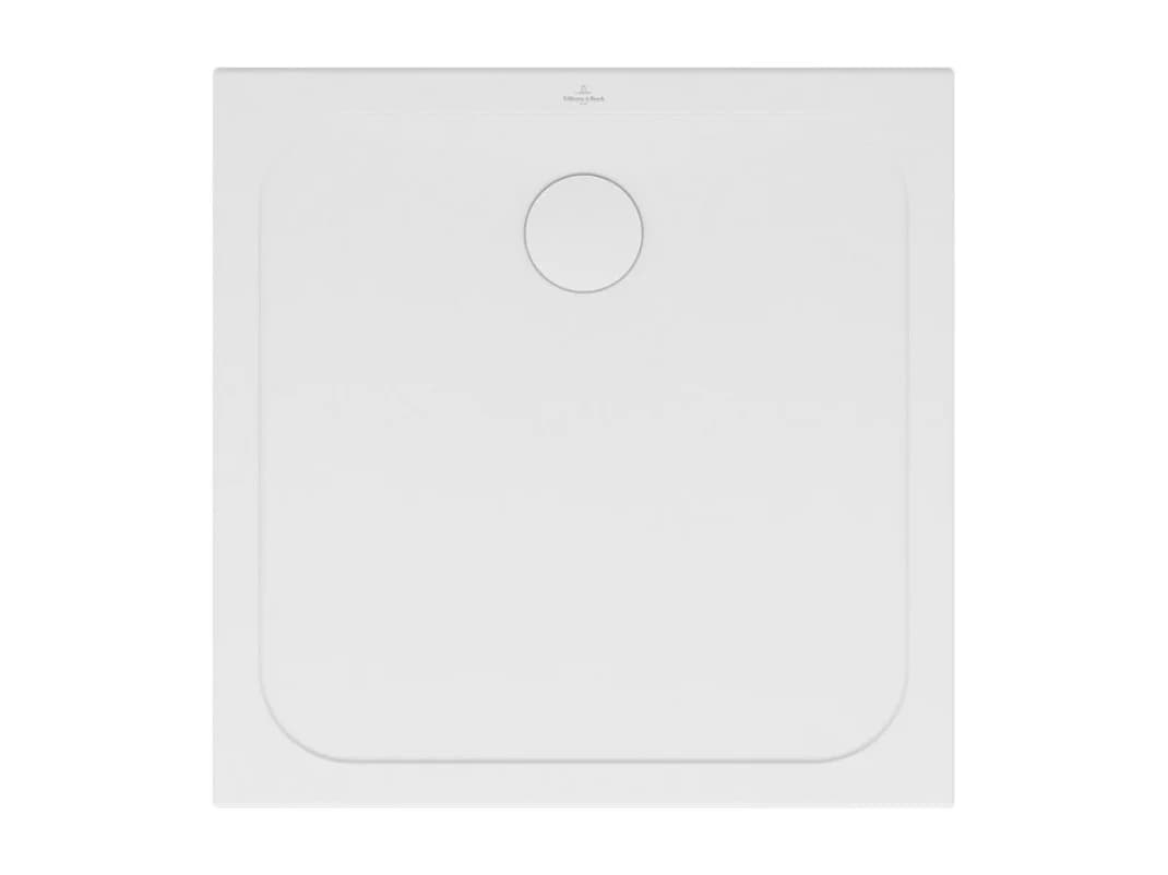 Receveur de douche antidérapant 90 x 90 VILLEROY ET BOCH Lifetime Plus céramique blanc