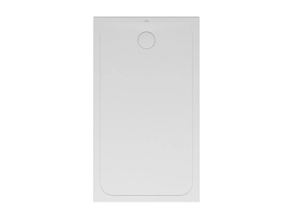 Receveur de douche antidérapant 120 x 80 VILLEROY ET BOCH Lifetime Plus Cerasoft céramique blanc