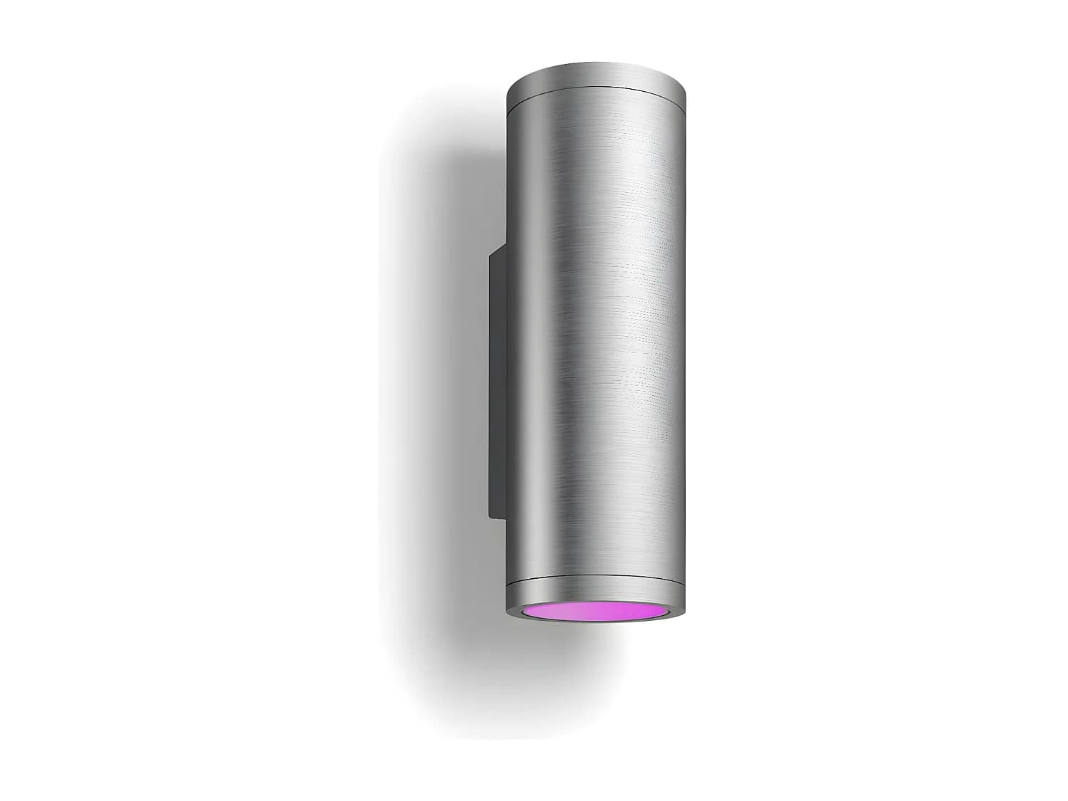 Applique Murale LED Extérieure White Color Appear 2x8W Hue Argent