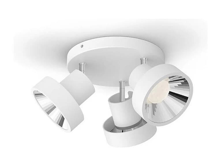 Plafonnier LED 3 Spots Bukko 3x4.3W Blanc