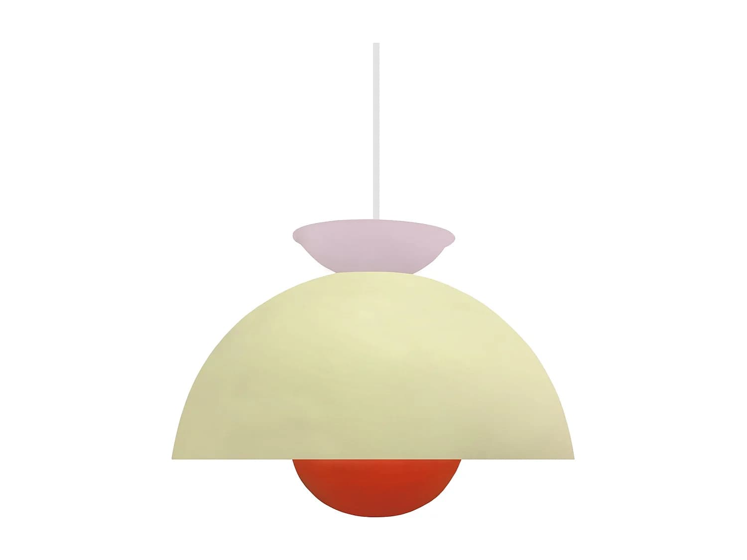 Suspension TOSEL ,métal,beige,H110xD30xP30cm