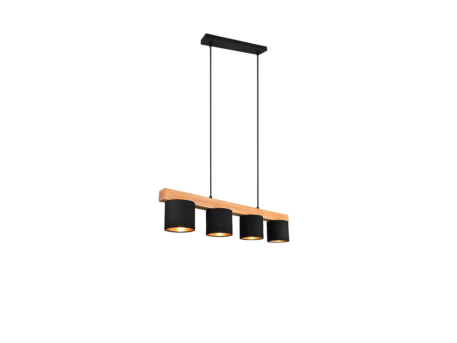 Suspension design 4 abats-jours Cameron
