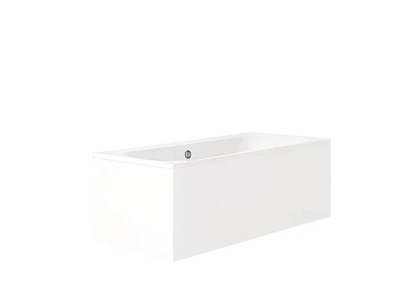 Pack baignoire droite 170 x 75 JACOB DELAFON Elise + tablier en angle + vidage