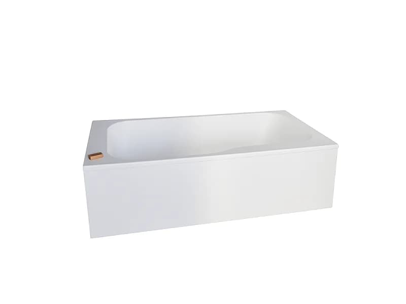 Pack baignoire bain douche 170 x 90 JACOB DELAFON Malice version gauche + tablier en niche