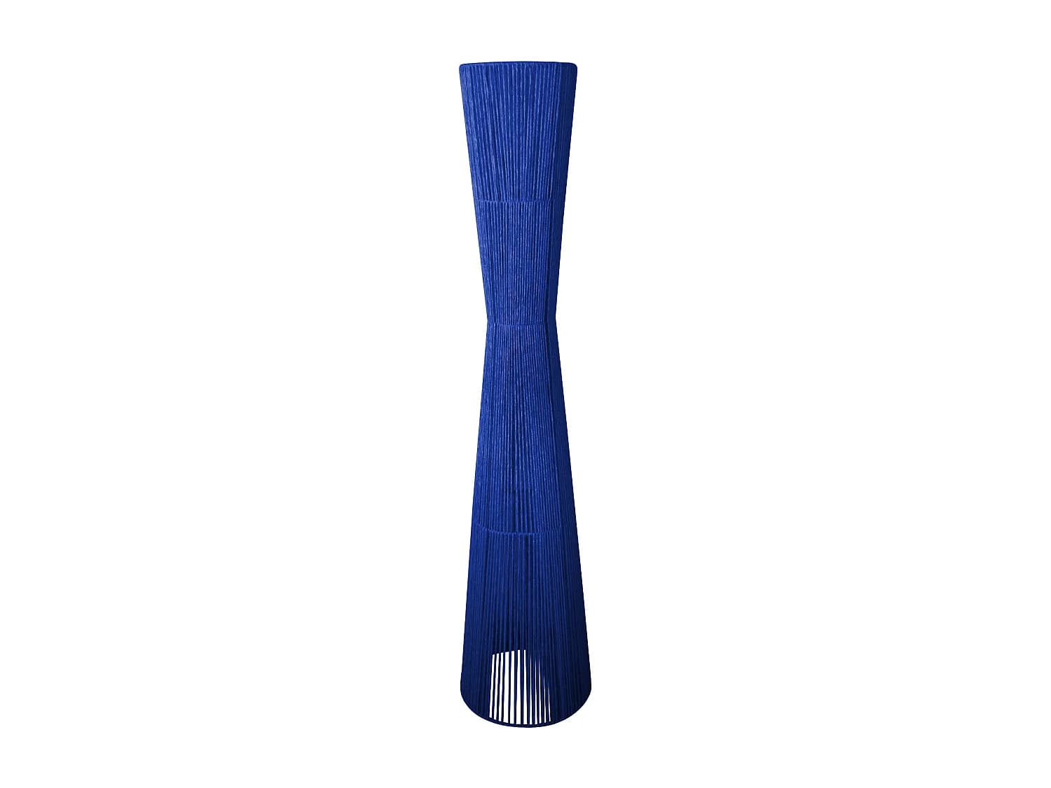 Lampadaire TOSEL ,métal,Bleu,H145xD30xP30cm