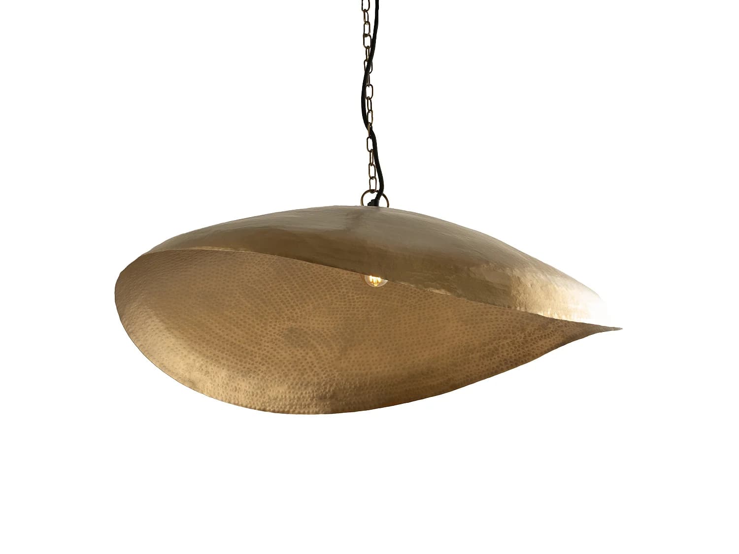 Suspension en métal doré 72 cm - Elora