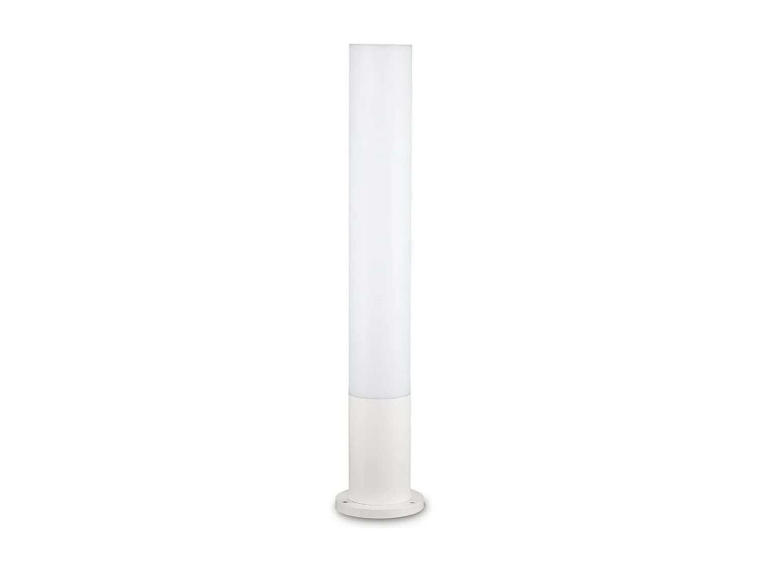 Ideal Lux Edo Outdoor Borne d'extérieur ronde à 1 lumière blanche IP44