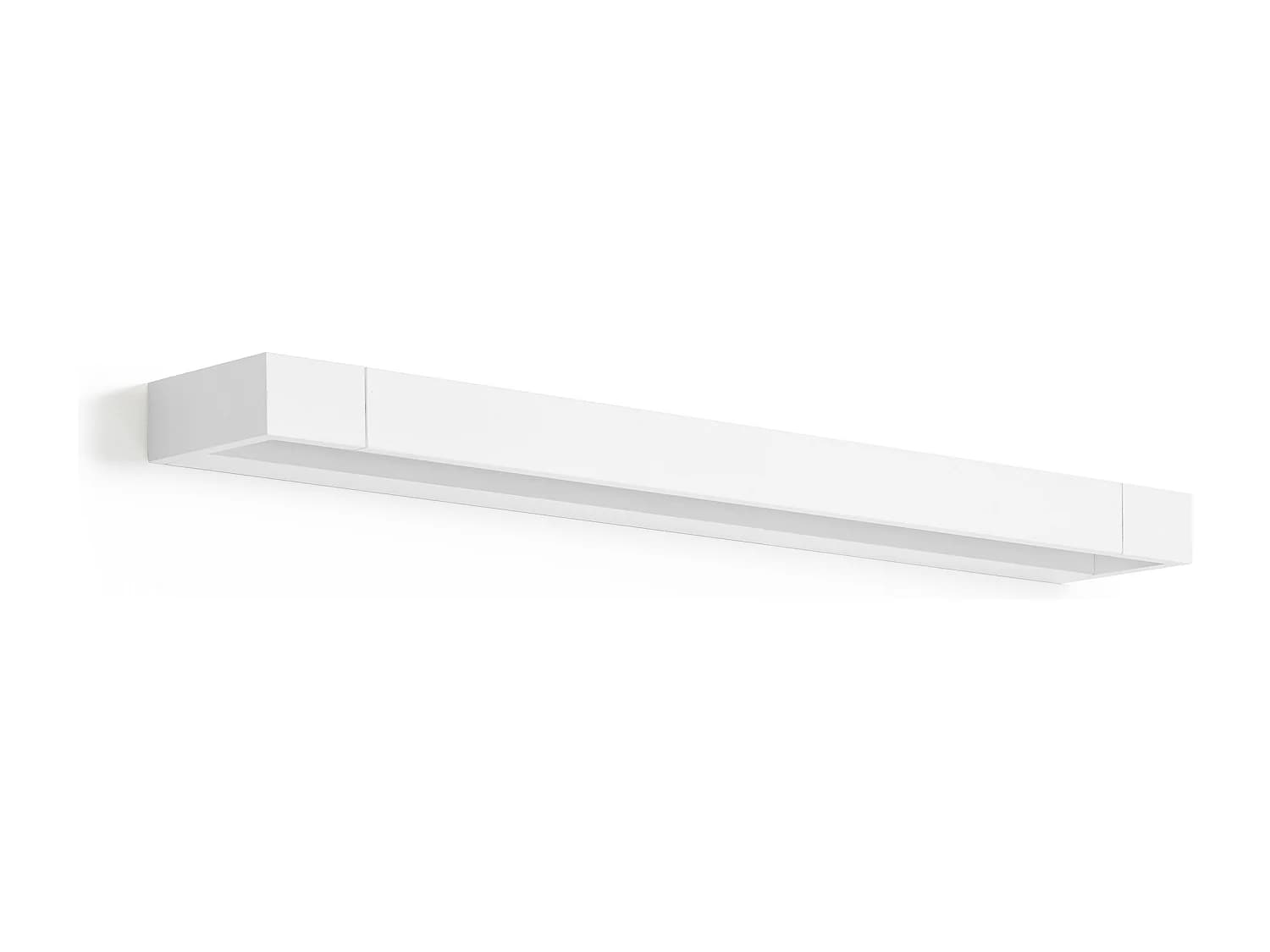 Applique murale moderne Tilt-L.60 cm- led 18w-2165lm et 4k 270-aluminium, blanc-ip44