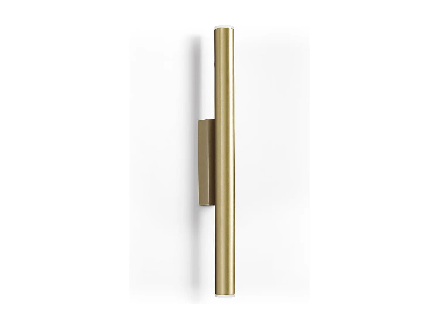 Applique murale de style moderne TANIA-H 40,8 cm-2x led smd 4W-400lm et 3K-up&down-acier et or-IP40