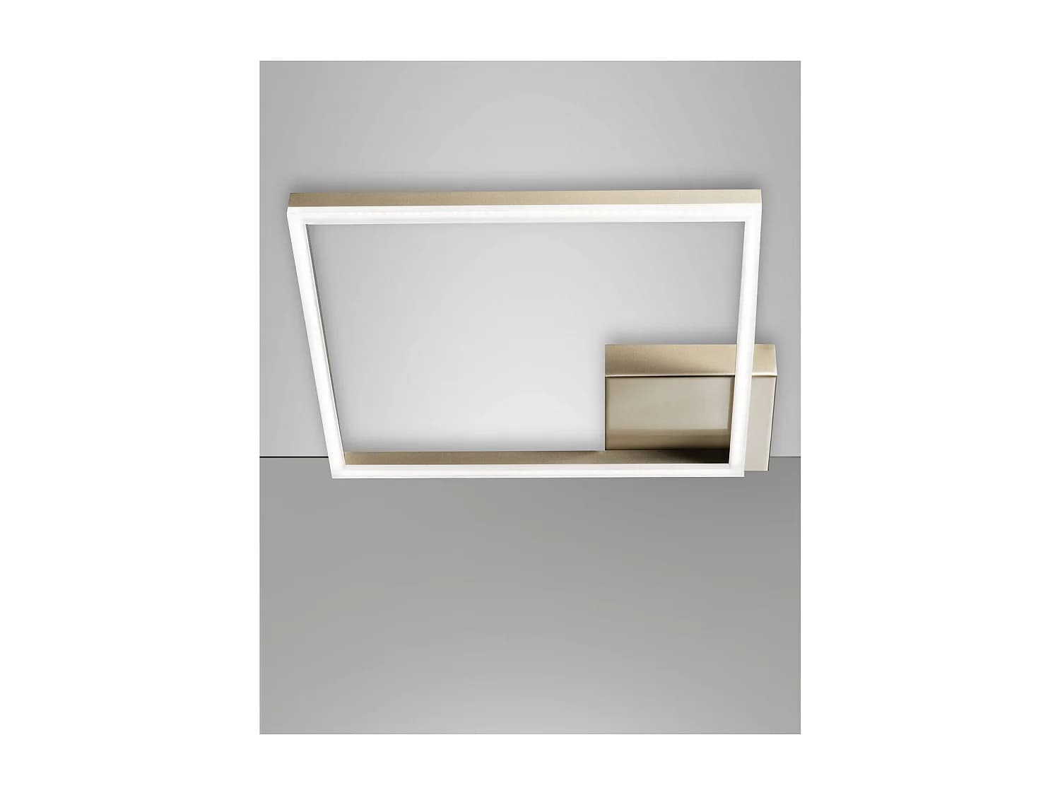 Plafonnier LED moderne BARD 39W Or Mat 3394-61-225 Fabas Luce