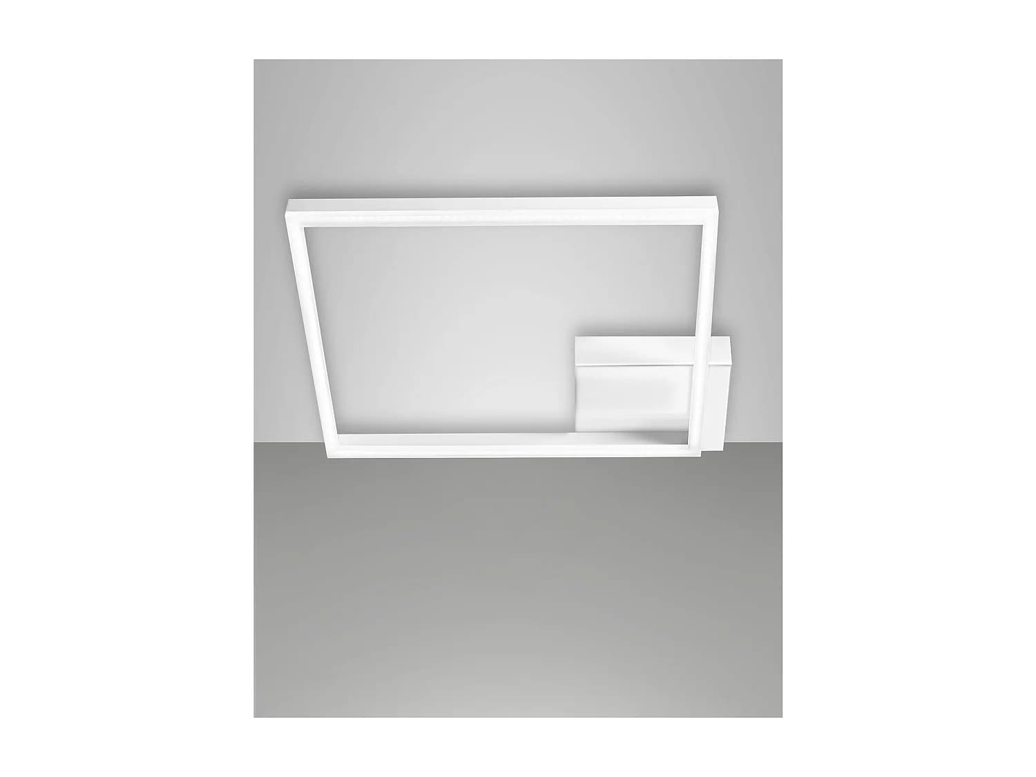 Plafonnier LED moderne BARD 39W Blanc 3394-62-102 Fabas Luce