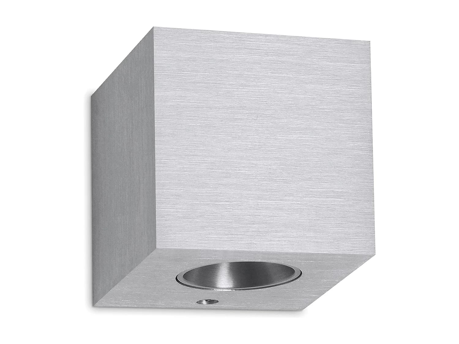 Applique murale Brick -aluminium-h7,2 cm x 6,5-alum.cep.-led 3w-3k-up&down-110º-ip20