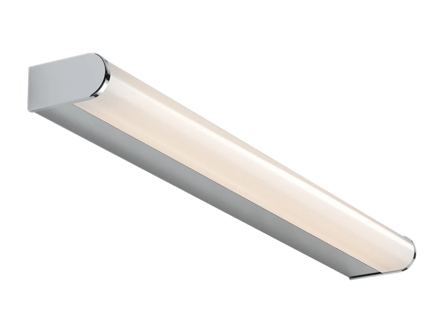 Applique murale moderne Sheid-L.58 cm-LED 12w-720lm Y 3k-IP44-acier, chrome
