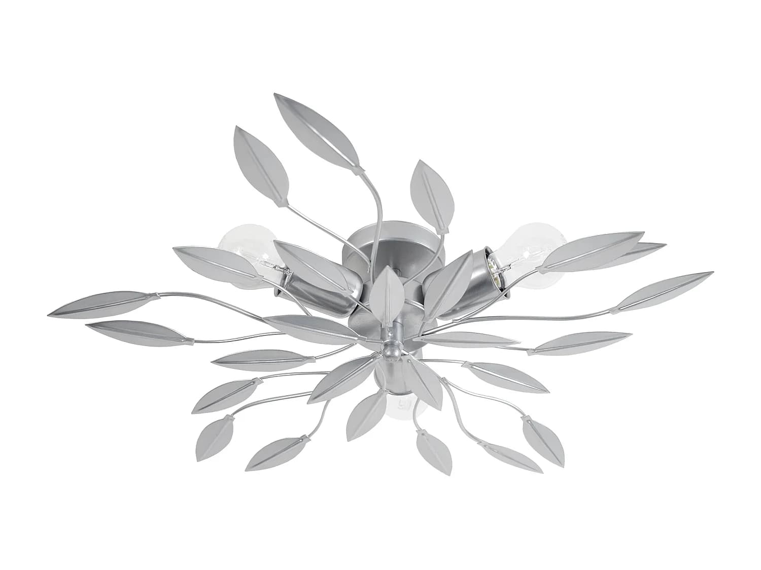 Plafonnier TOSEL ,métal,Aluminium,H12xD55xP55cm