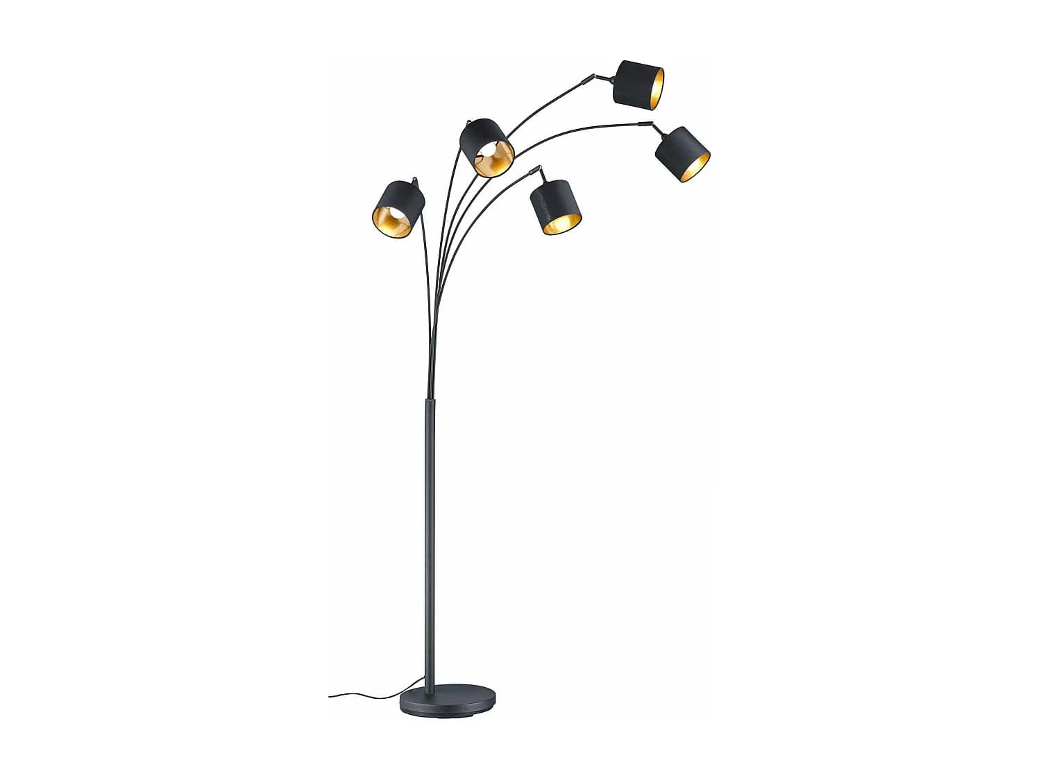 Lampadaire arc 5 lampes Tommy