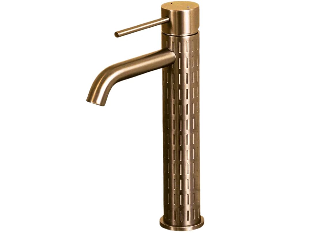 Architek mitigeur lavabo haut cuivre brossé - Essebagno