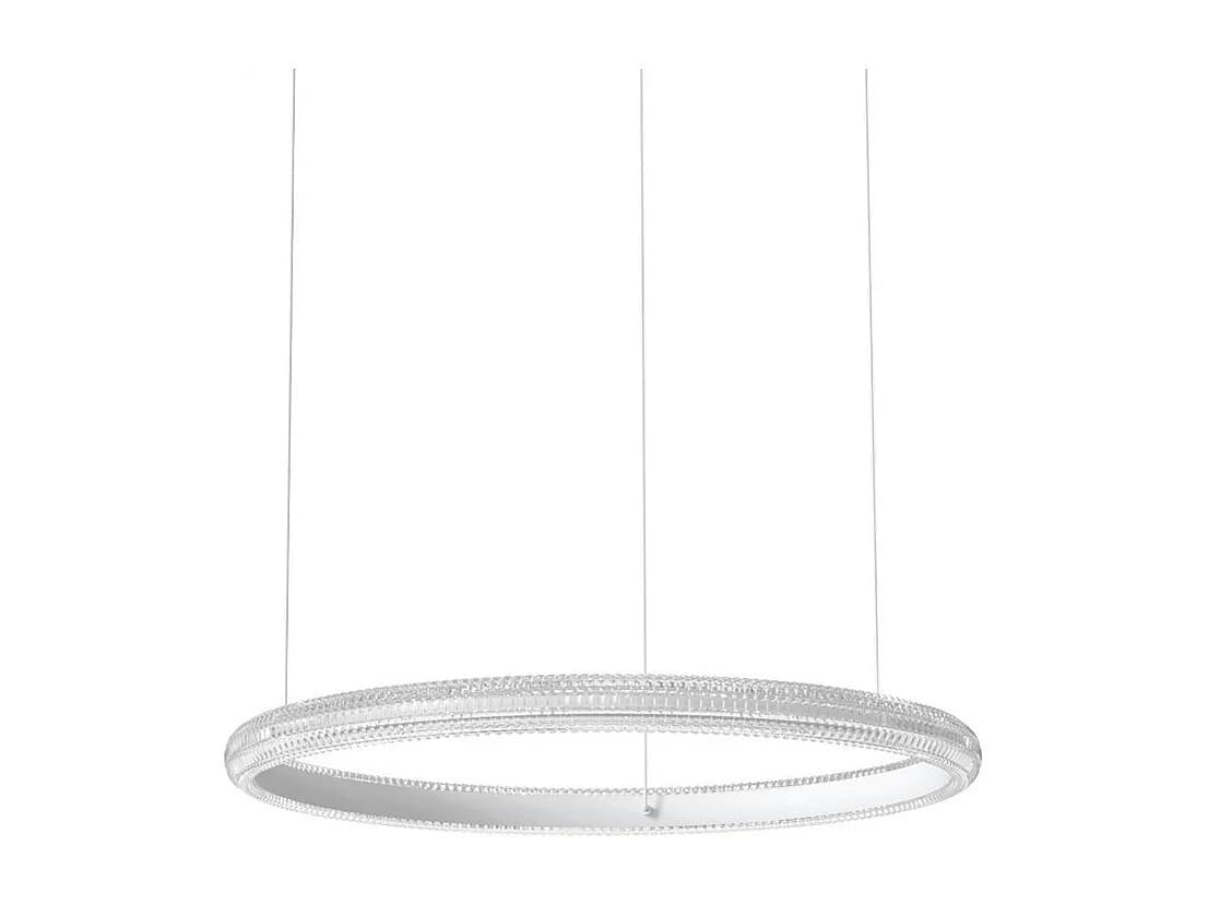 Ideal Lux MIRACLE Plafonnier LED intégré 60 cm Blanc 3000 K