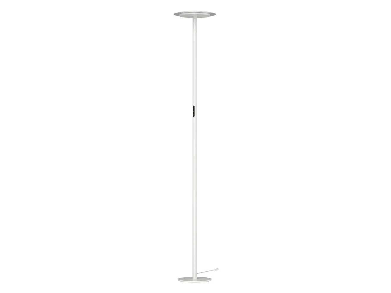 Grand lampadaire de bureau blanc LED dimmable - Lelia