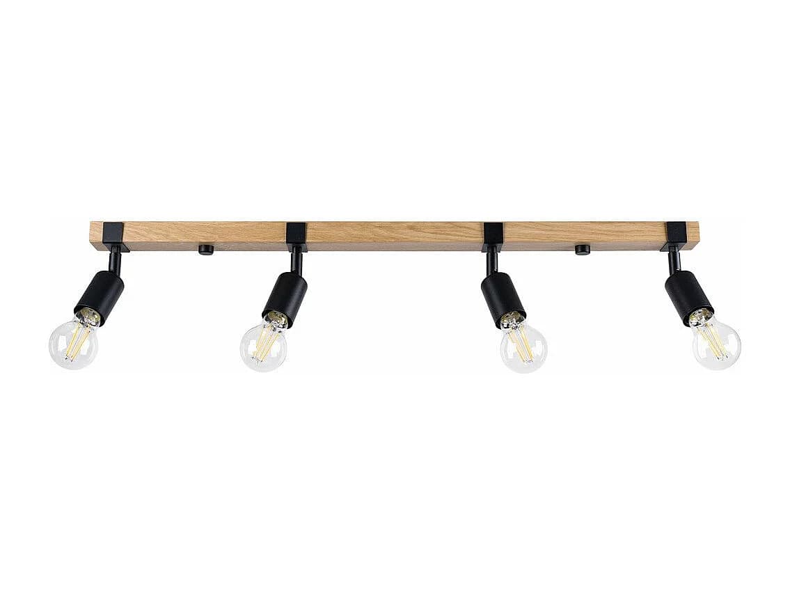 Plafonnier Naos 4 noir
