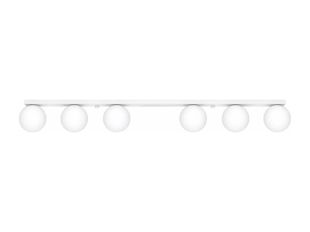 Plafonnier Seraphine 6 blanc