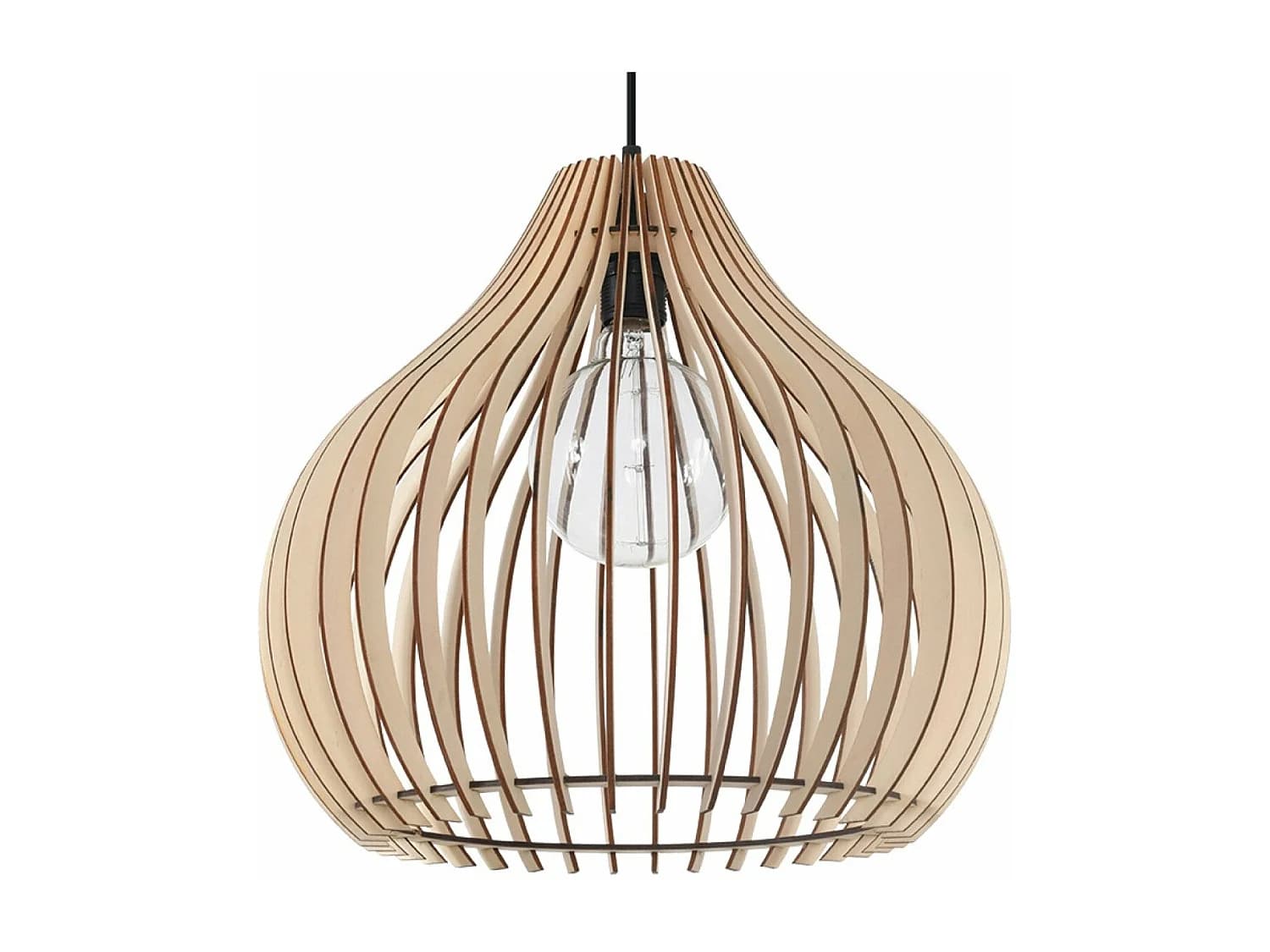 Lampe suspendue Aphelion bois