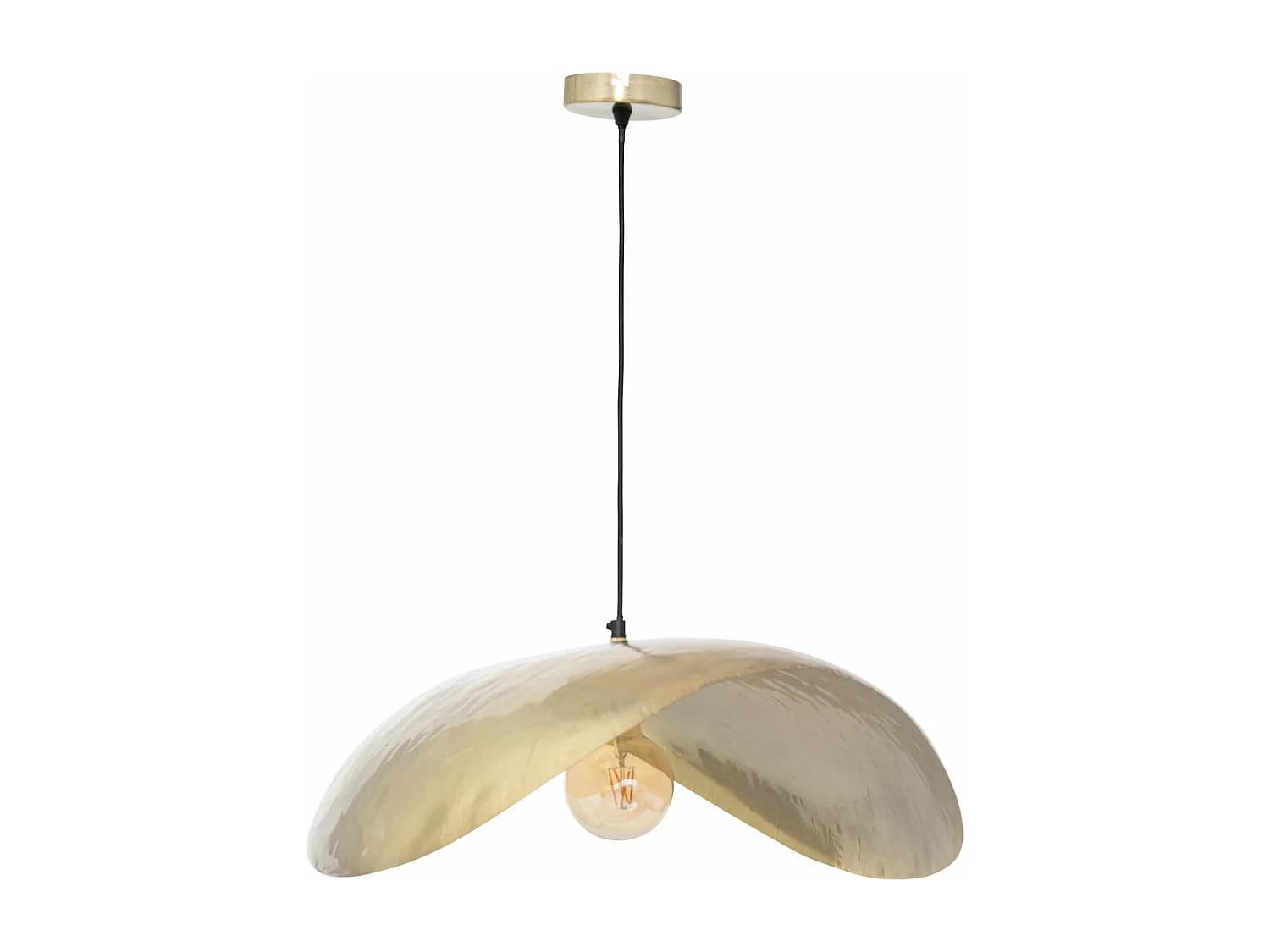 Luminaire Suspension en Métal Doré D 80 cm