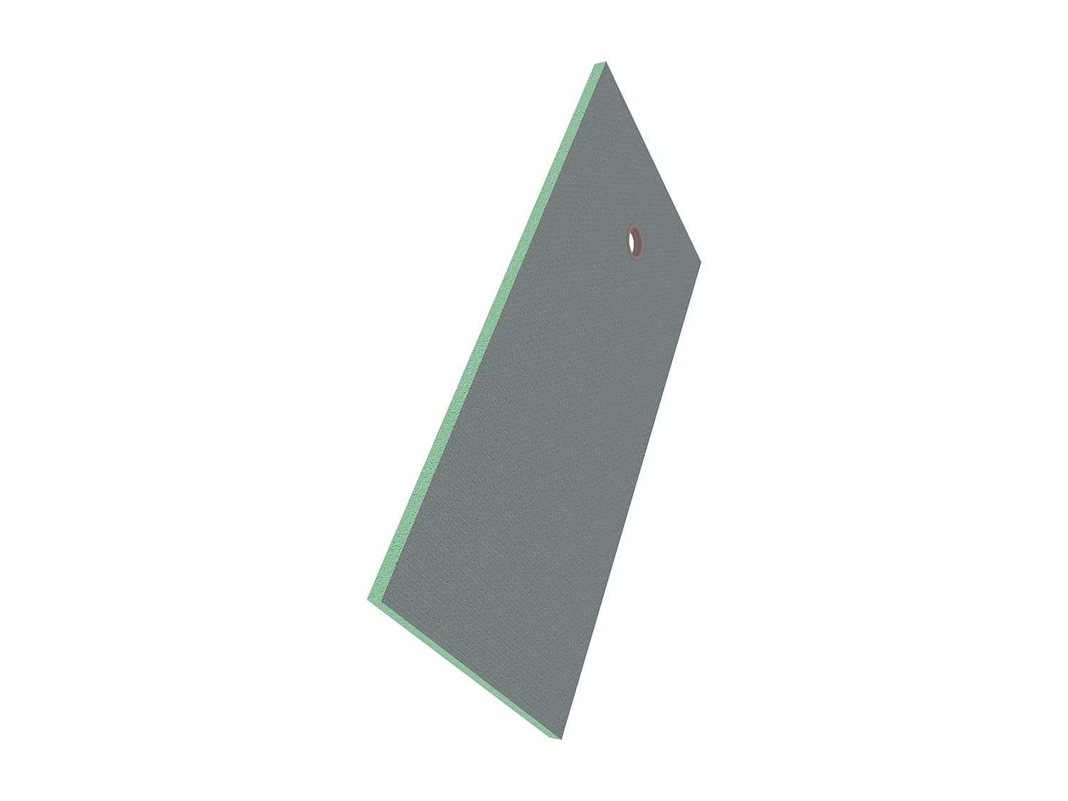 AICA Receveur à carreler en polystyrène - 90 x 180 x 4 cm - recoupable sur mesure