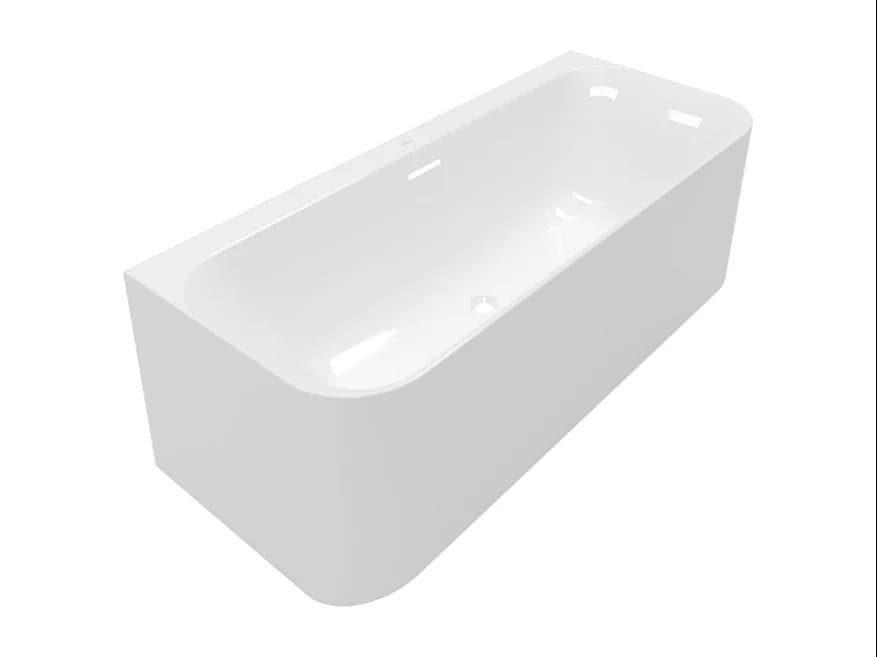 Baignoire murale semi-îlot VILLEROY & BOCH Loop & Friends