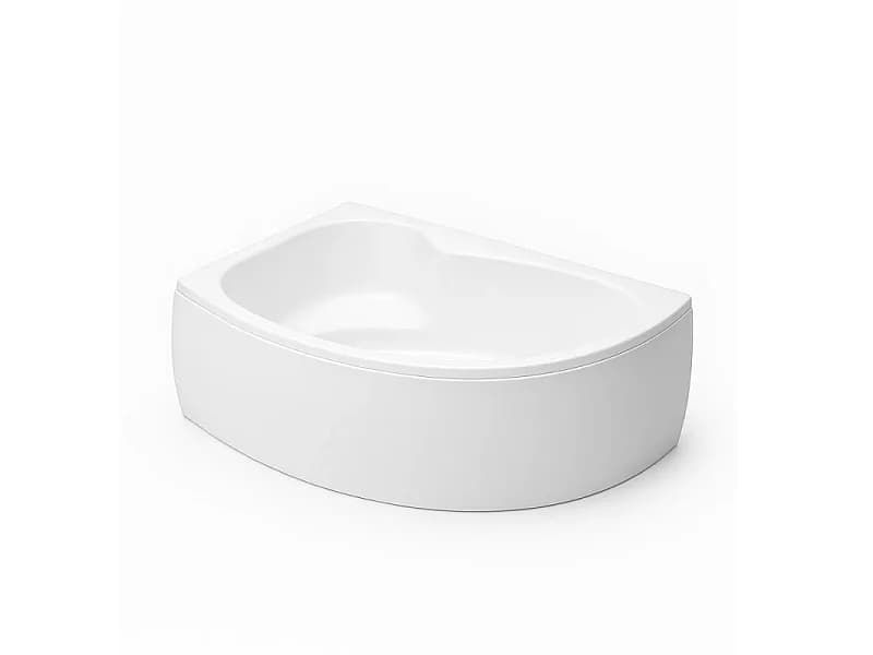 Pack baignoire d'angle 150 x 100 cm JACOB DELAFON Micromega Duo version gauche + tablier de baignoire