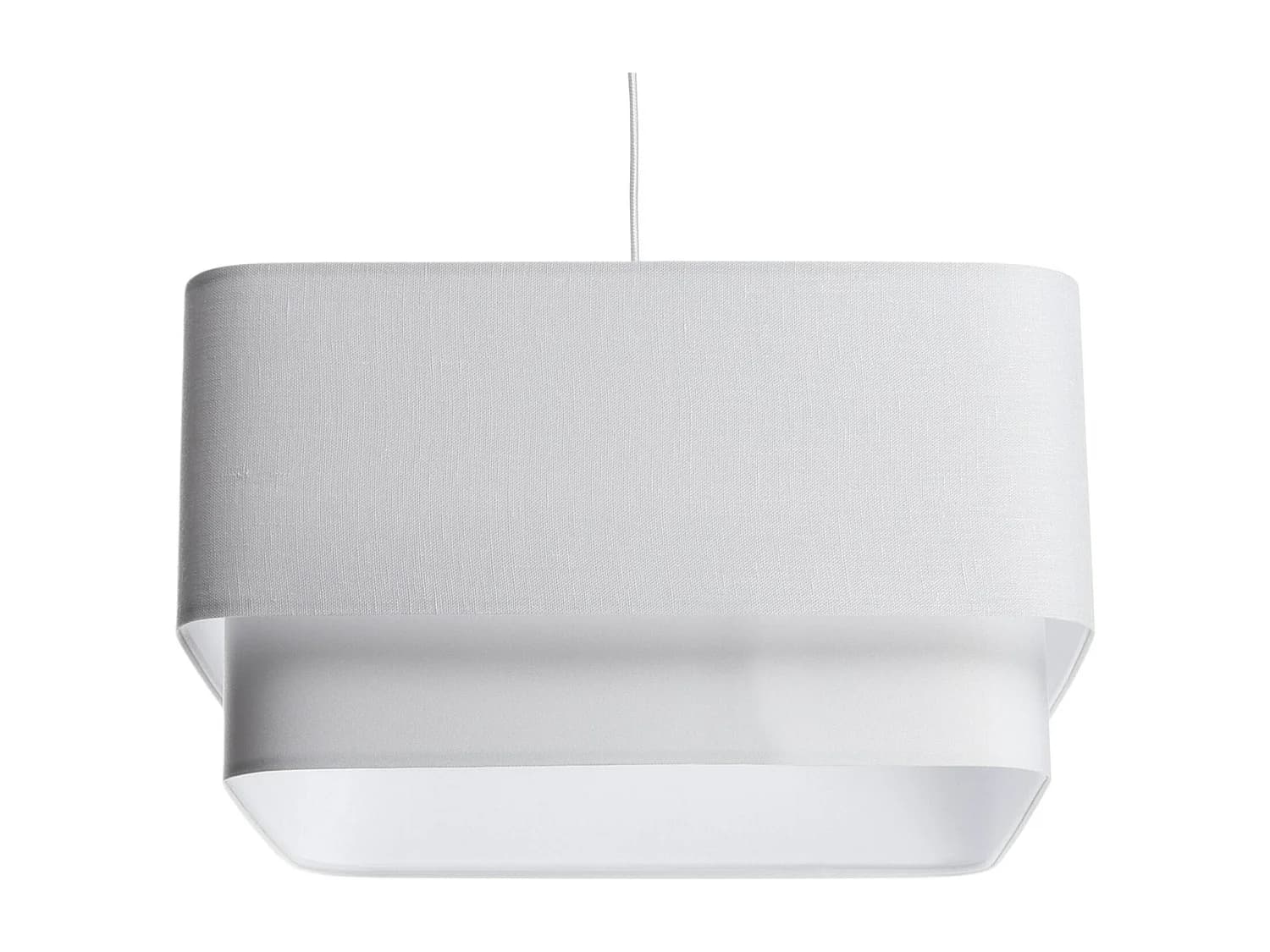Suspension lin élégant pour intérieur chic