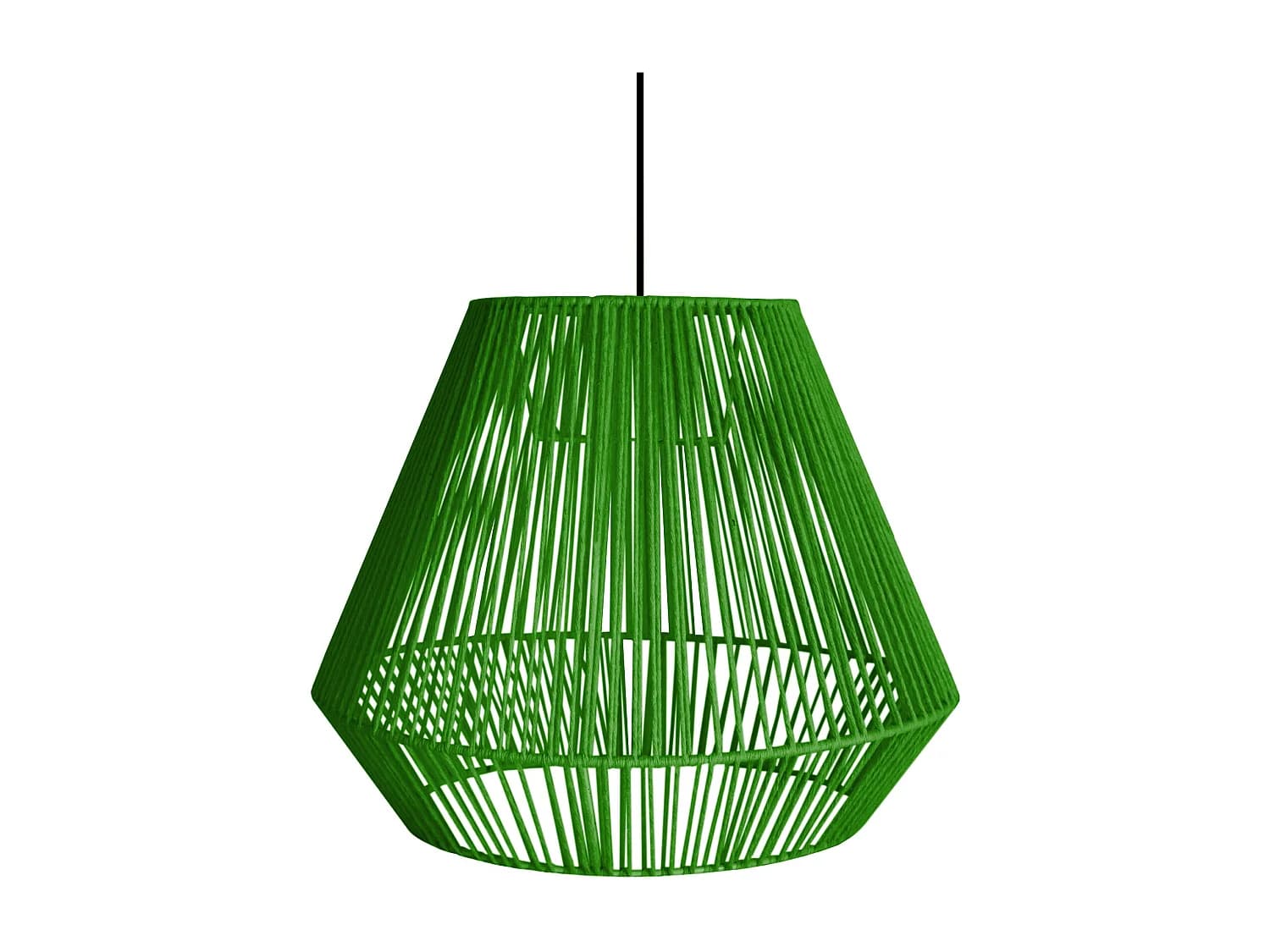 Suspension TOSEL ,métal,fibre ,naturel,H88xD40xP40cm