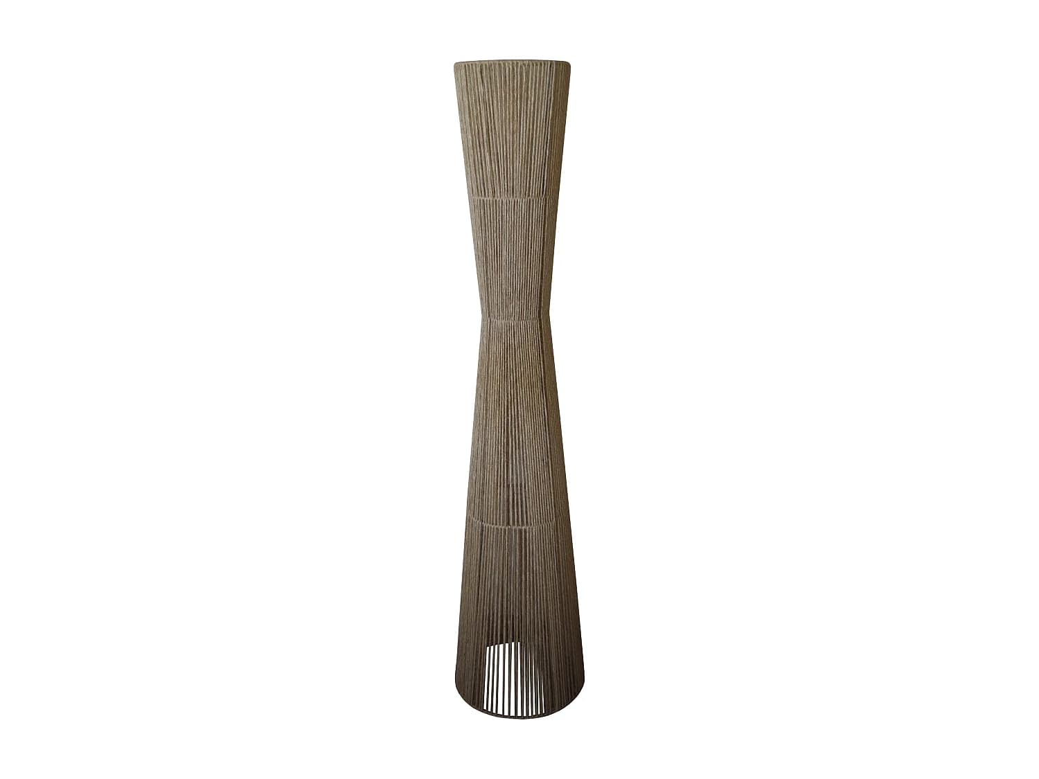 Lampadaire TOSEL ,métal,naturel,H145x D30xP30cm